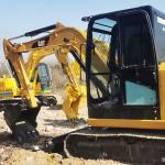 Used Caterpillar 305.5E Excavator 0.22m³ Bucket Capacity 34kw Rated Power