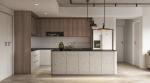 Environmental Friendly Melamine Impregnated Film Paper Integrated Kitchen