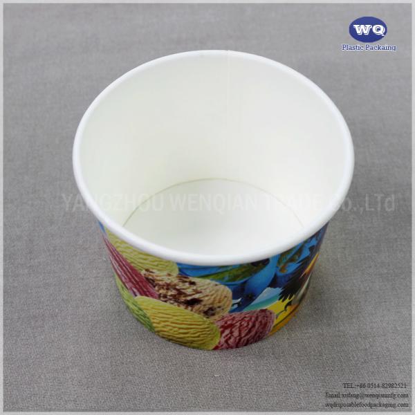 Buy cheap Customer Printed Disposable 16oz Paper Ice Cream Cup-High quality Paper Cups -Printed Paper Cups-Paper Ice Cream Bowl from wholesalers