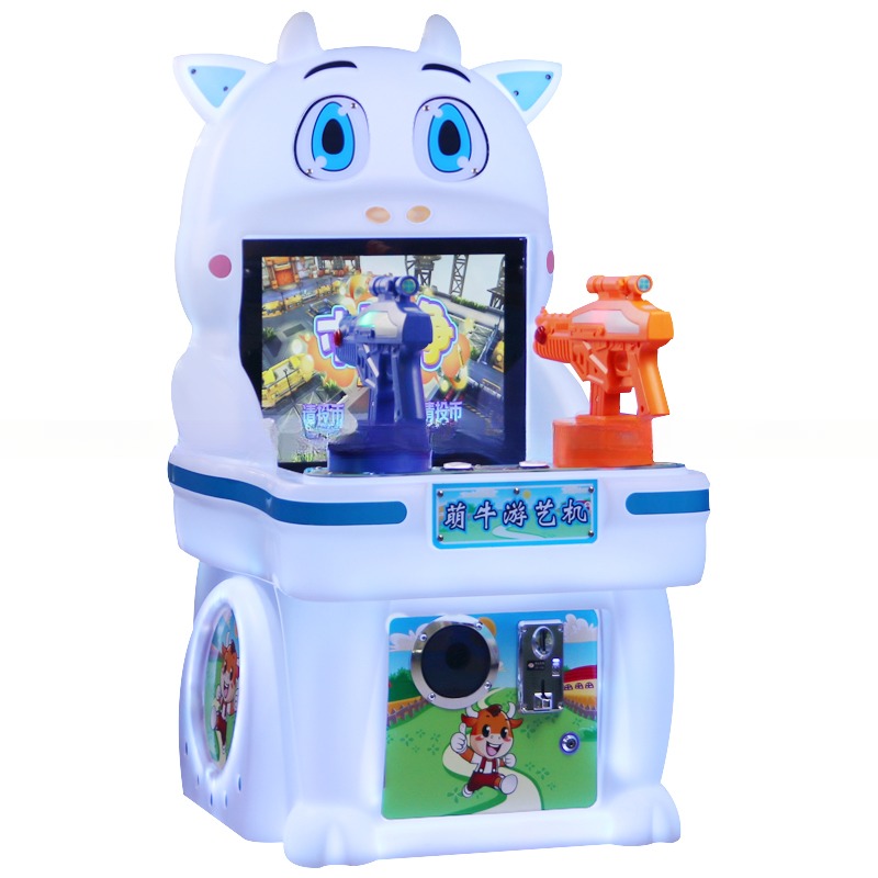 Dreamland new kids cute cow parkour video game machine for children fun land