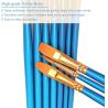 Buy cheap Wooden Acrylic Paint Artist Brush Set , 10PCS Paint Brush Kit For Beginners from wholesalers