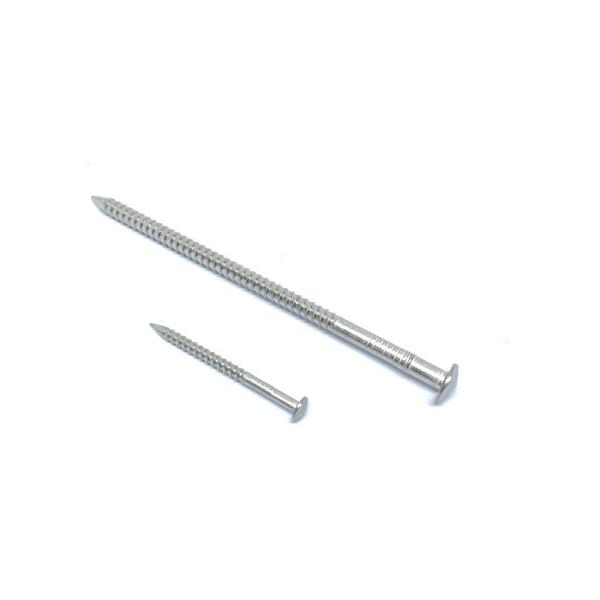 Buy cheap Annular Ring Shank 304 Stainless Steel Nails For Underlayment With Rose Head from wholesalers