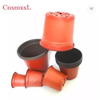 Buy cheap high-quality hydroponic fresh flower pot pp double color plastic flower pot with competitive price. from wholesalers