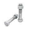 Buy cheap DIN Standard Hebei Fastener HDG Hot Dip Galvanized Hex Bolt and Nut with Yellow Zinc from wholesalers