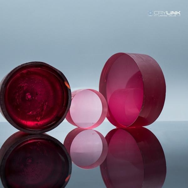 Buy cheap Solid Laser Ti Sapphire Crystal Polished Cutting Technique Hexagonal from wholesalers