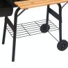 Buy cheap Chrome Plated Customizable Trolley Double Oven Drawer Charcoal Pellet Rotisserie BBQ Grill from wholesalers
