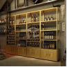 Buy cheap 1200*450mm Iron Wine Rack For Store EPE Cotton Packaging from wholesalers
