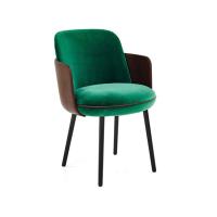 Buy cheap Indoor Upholstered Accent Chair / Green MERWYN Nordic Lounge Chair product