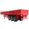 Buy cheap Bulk Cargo 24V Flatbed Semi Trailer 300cm Triple Axle Equipment from wholesalers