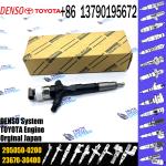Genuine Diesel Fuel Injector 295050-0460 295050-0200 For Toyata Car 23670-30400