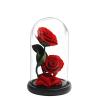 Buy cheap Oak Base D20 X H23cm Borosilicate Clear Glass Dome Cloche from wholesalers
