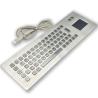 Buy cheap IP65 / IK07 Panel Mount Keyboard Stainless Steel Industrial Keyboard 2 Keys Touch Pad from wholesalers