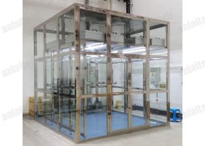 Wholesale 800W 500lux Clean Booth Air Purifying , Microprocessor Laminar Flow Booth from china suppliers