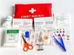 First aid trauma kit canvas pack with medical blanket,first aid kits for family