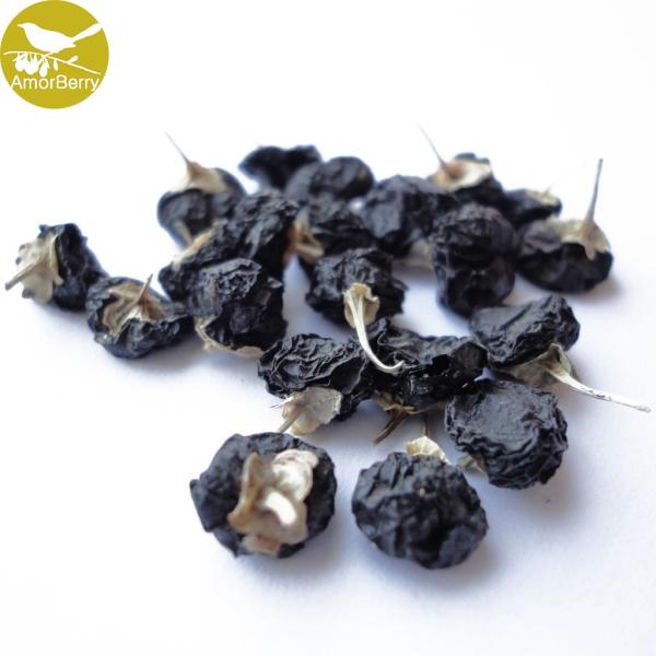 Quality Factory manufacturer black goji berry, big size black goji berry,black dried goji berry dried black wolfberry on sale for sale