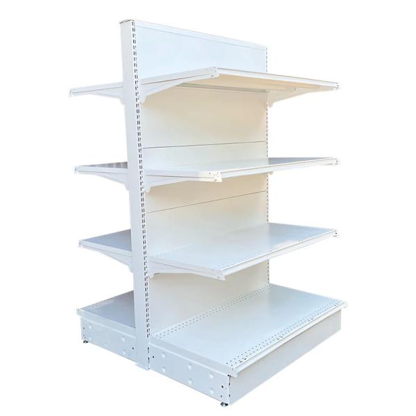 Buy cheap Supermarket shelves double sided shelves for retail store from wholesalers
