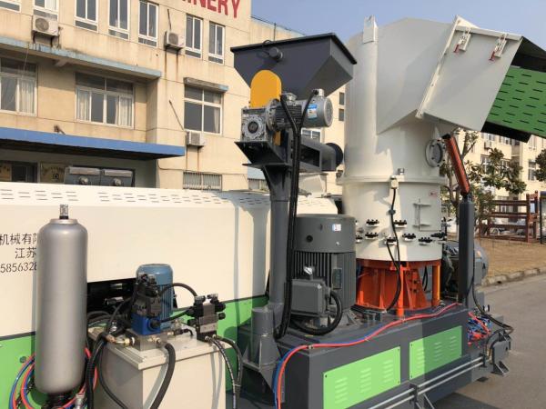 Buy cheap PE PP Granules Making Machine , 198mm Plastic Pelletizing Machine from wholesalers
