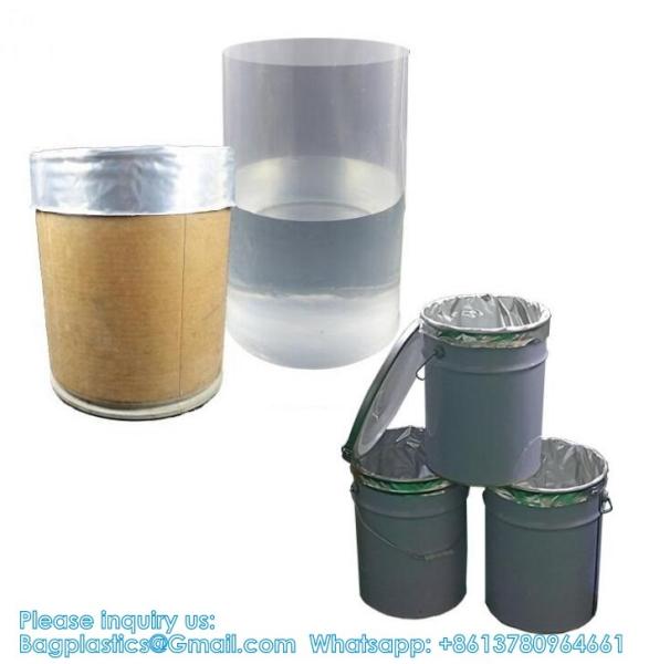 Buy cheap Composite Pure Aluminum Foil 200 L Drum Liners 55 Gallon Drum Liners Round Bottom Aluminum Foil Bag For Storage from wholesalers