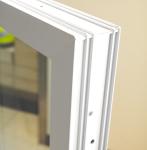 80mm Touch Lock Fiberglass Net Double Sliding Window UPVC With Single Glass