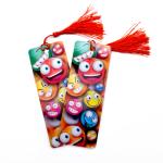 Full Color 3D Lenticular Bookmark Plastic Bookmark With Flip/Morph Effect