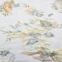 Buy cheap Handmade Bridal 3D Embroidery Lace Fabric Beaded 135cm Width By The Yard product