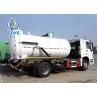 Buy cheap new HOWO 4x2 8M3 Vacuum Sewage Suction Tanker Truck For Sale 266hp engine from wholesalers
