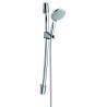 Buy cheap Modern Chrome Bath Shower Mixer With Slider Rail 740 mm Height SH908 from wholesalers