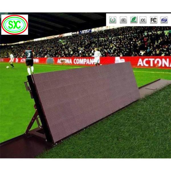 Buy cheap Soccer Football Basketball Banner Perimeter P10 Stadium LED Display from wholesalers