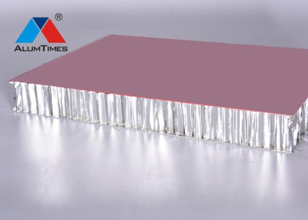 Buy cheap Fire Resistant Mirror Aluminum Honeycomb Sandwich Panels For Furniture Industry from wholesalers