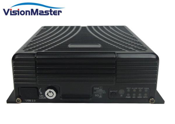 Buy cheap 2TB HDD 3G / 4G Mobile DVR 8 Levels For School Bus CCTV System GPS Tracking from wholesalers