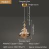 Buy cheap Nordic Full Copper Lamp Luxury Post-modern Crystal Chandelier(WH-AP-554) from wholesalers