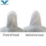 VASTPROTECT-608 Anti-Splash Disposable Hooded Microporous Coveralls No
