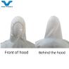 Buy cheap Fully Closed Micro-Porous White Protective Coveralls Waterproof Anti-Static OEM Suits from wholesalers
