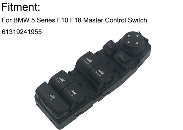 Buy cheap Car BMW Power Window Switch , Left Drive Side Electric Switch Button 61319241955 from wholesalers