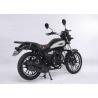 Buy cheap CDI Ignition 125cc Street Legal Motorcycle Stable Durable Frame Black Color from wholesalers