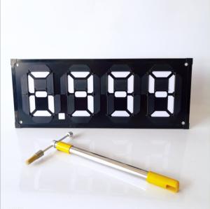 China OEM ODM Gas Station Digital Price Signs Magnetic Flip 7 Segment Digital Board on sale