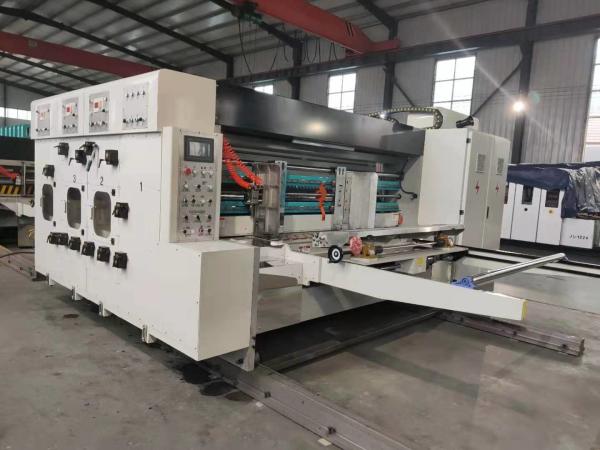 Printer Slotter Packaging Printing Machine 7.2mm Corrugated Cardboard Box Making