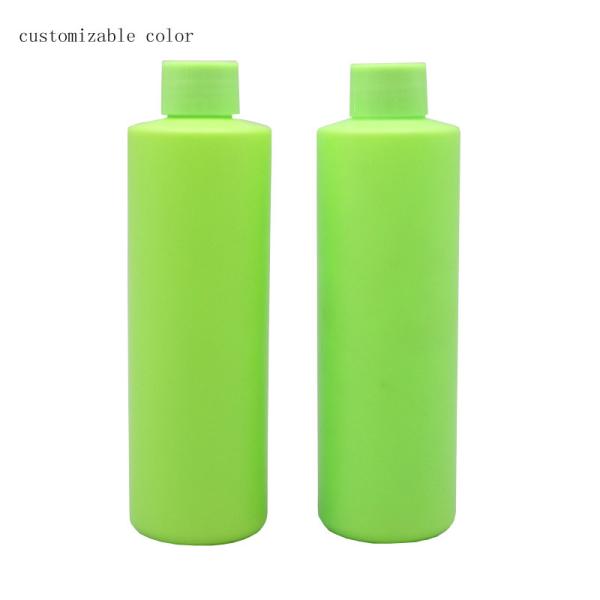 Buy cheap 250ml HDPE Cylinder Shampoo Cosmetic Bottle With Screw Cap from wholesalers