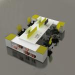 3.6M 6 Seater Workstation Office Furniture Cubicle Office Desk