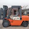 Buy cheap 4 Ton Gasoline Powered Forklift 4000kgs CPCD40 6m Mast Counterbalance Lift from wholesalers