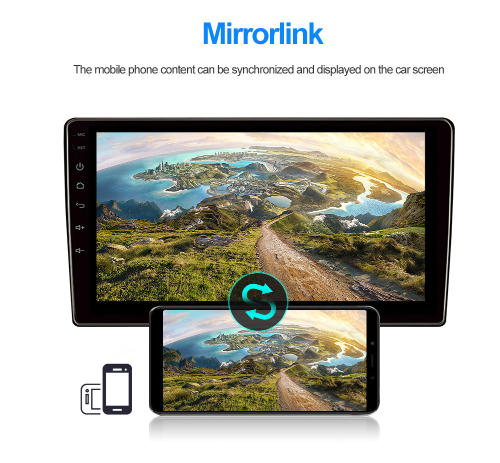OLED Screen Type 9 inch Universal Car Navigation System with BT and Built-in Gps