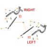 Buy cheap For Mclaren 720S Front RH & LH Luggage Compartment Lid Hinge OEM 14A0832CP 14A0828CP from wholesalers