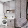 Buy cheap DIY Dark Grey Marble Effect Wallpaper 50m Marble Look Wallpaper from wholesalers