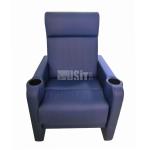 BS5852 Home Recliner Chair Cover Replaceable Leather Armchair Living Room Sofa