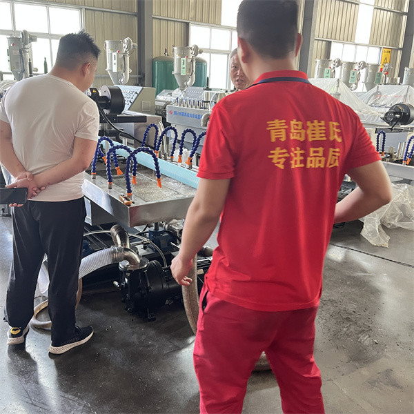 Lightweight 2-7m/min Double Wall Corrugated Pipe Machine PE PVC Pipe Extrusion Line
