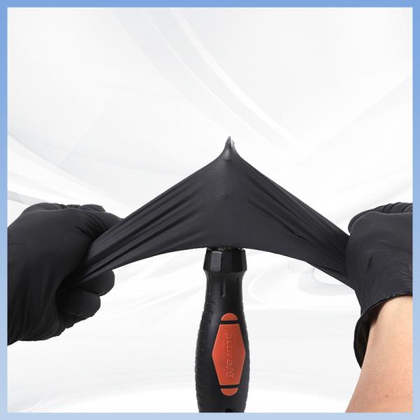 Buy cheap Lightweight Comfortable Synthetic Nitrile Gloves Oil Resistant from wholesalers