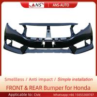 Buy cheap Black Honda Civic Front Bumper Guard Steel ISO9001 Approved product