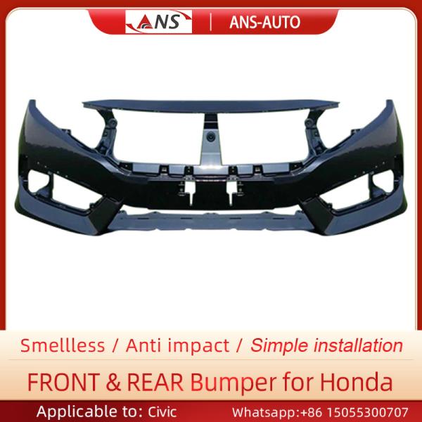 Buy cheap Black Honda Civic Front Bumper Guard Steel ISO9001 Approved from wholesalers