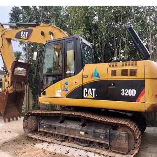 Original Japan 320D Caterpillar Excavator 20 Ton Operating Weight in Great