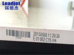 Automatic TIJ Inkjet Coding Printer 12.7mm Printing Height 5 Inch Display